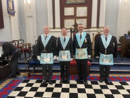 Bro. Mark Besley on his being raised to the third degree by W. Bro. Ed Richings